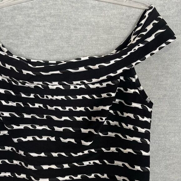 Cache LUXE Stretch Fitted Formal Top Womens 12 Off the Shoulder Cocktail Party - Picture 2 of 12